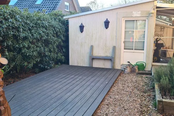 Terrasse  Fewo Kiebitzküken