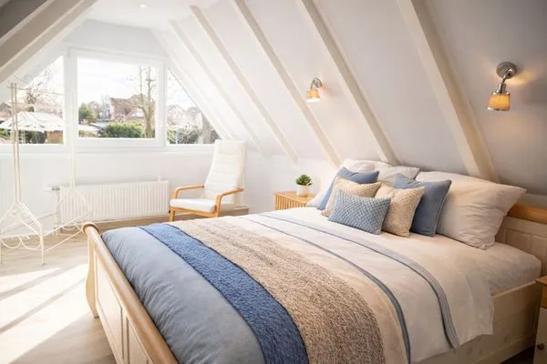 Schlafzimmer  Lüttje Strandhuus