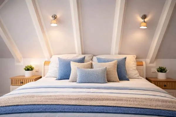 Schlafzimmer  Lüttje Strandhuus