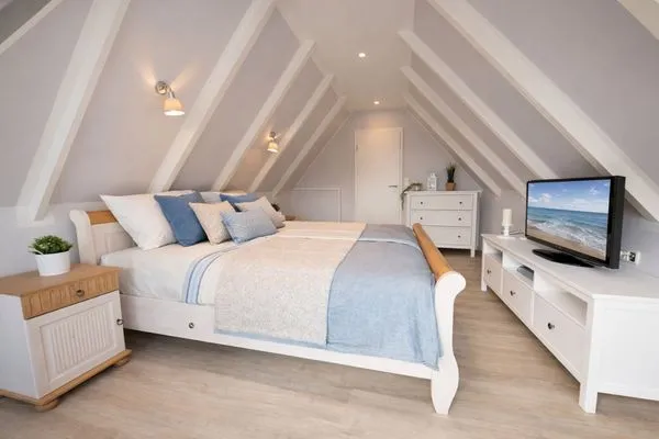 Schlafzimmer  Lüttje Strandhuus