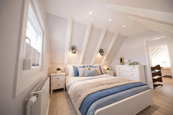 Schlafzimmer  Lüttje Strandhuus