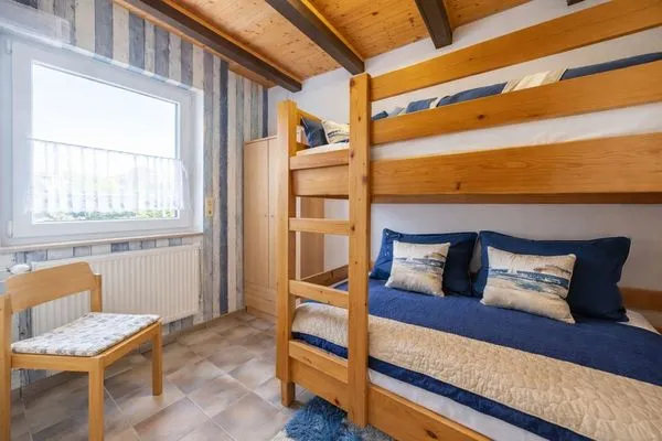 Schlafzimmer  Lüttje Strandhuus