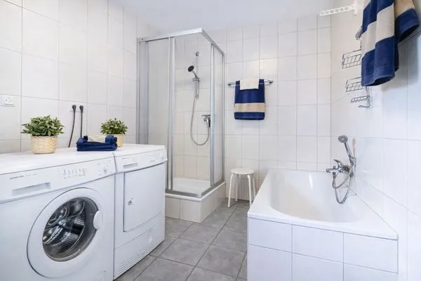 Badezimmer  Haus Lüttje Hörn Wohnung Sonne