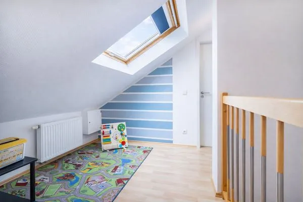 Schlafzimmer  Haus Lüttje Hörn Wohnung Sonne