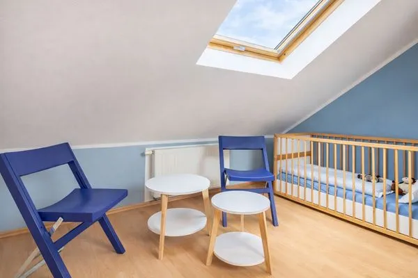 Schlafzimmer  Haus Lüttje Hörn Wohnung Sonne