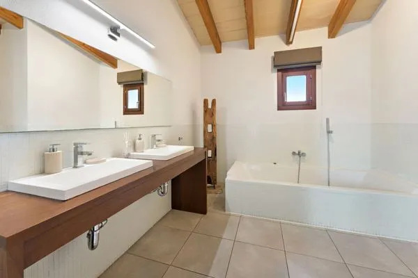 Badezimmer  Finca Son Sard Mallorca