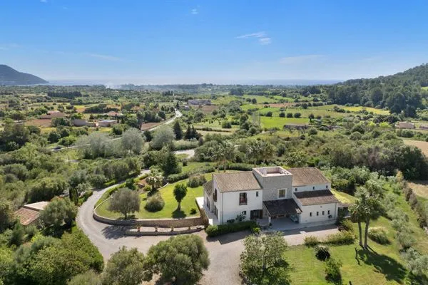 Vogelperspektive  Finca Son Sard Mallorca