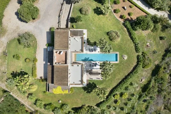 Vogelperspektive  Finca Son Sard Mallorca
