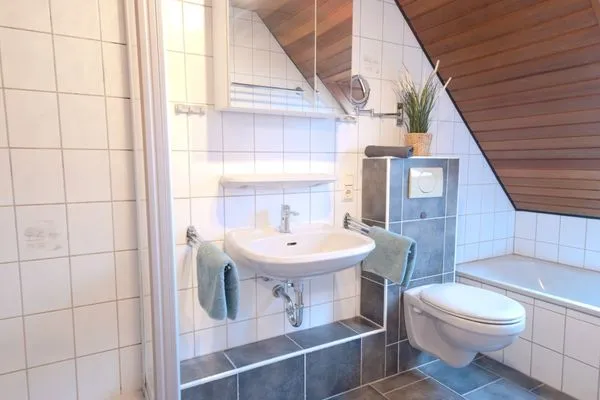 Badezimmer  Ferienhaus Thies