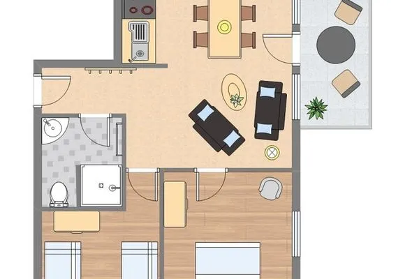   Ferienwohnung Gulliver Residenz Störtebeker