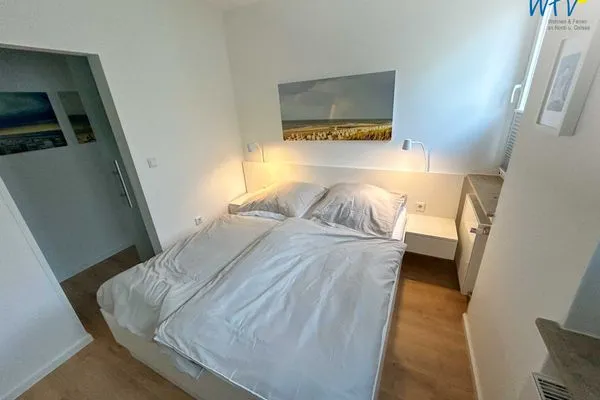 Schlafzimmer Haus Anton-Günther-Straße 16 Ferienwohnung Strandglück