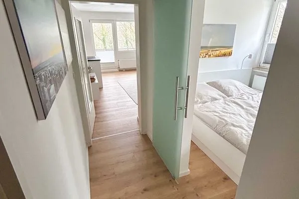 Flur Haus Anton-Günther-Straße 16 Ferienwohnung Strandglück