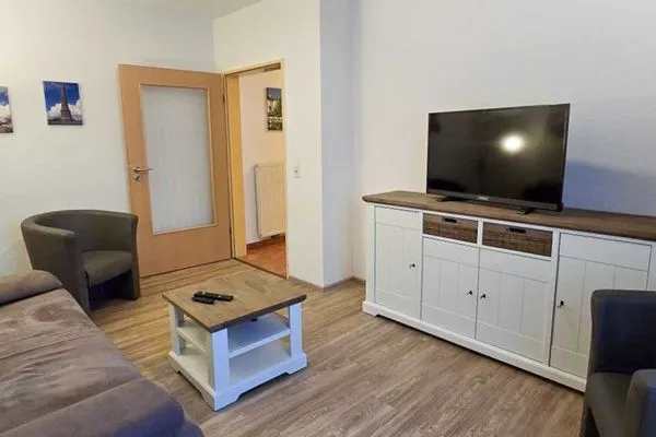 Wohnzimmer Ferienhaus Strandstraße 17 Ferienwohnung 1