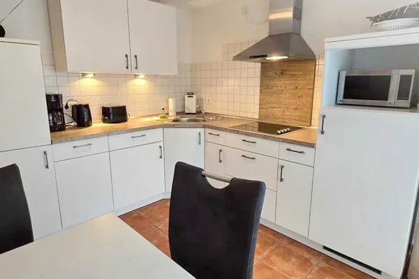Küche / Küchenzeile Ferienhaus Strandstraße 17 Ferienwohnung 1