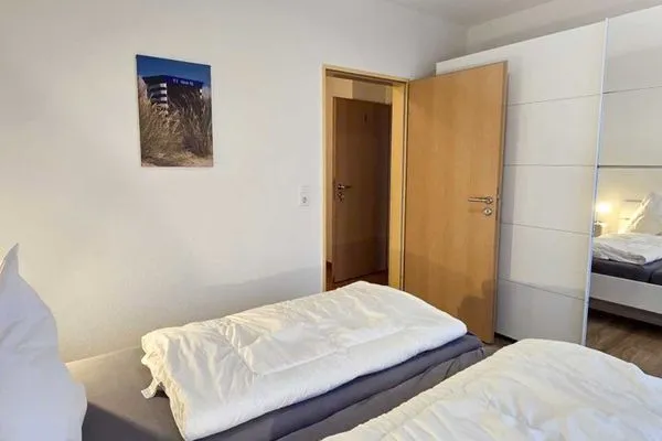Schlafzimmer Ferienhaus Strandstraße 17 Ferienwohnung 1