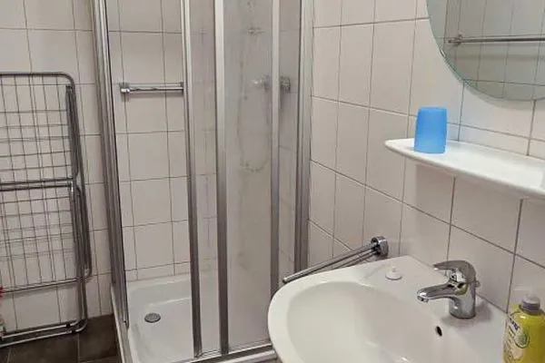 Badezimmer Ferienhaus Strandstraße 17 Ferienwohnung 1