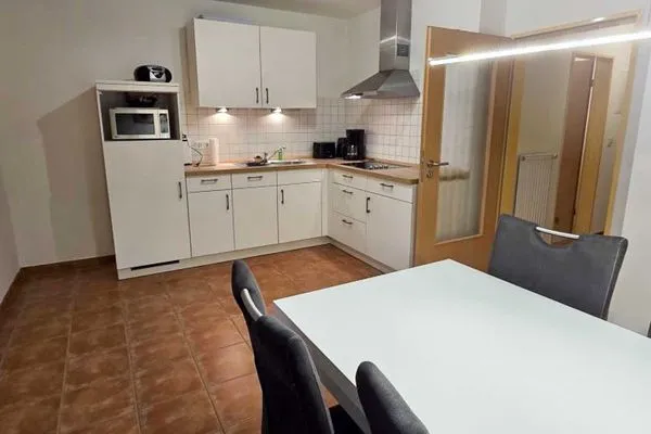 Küche / Küchenzeile Ferienhaus Strandstraße 17 Ferienwohnung 2