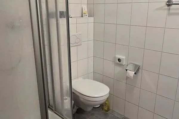 Badezimmer Ferienhaus Strandstraße 17 Ferienwohnung 2