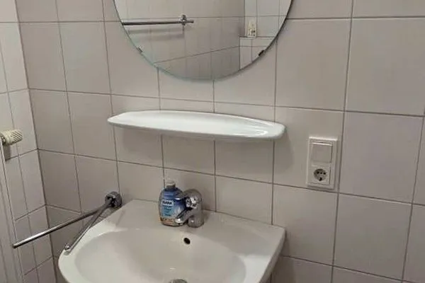 Badezimmer Ferienhaus Strandstraße 17 Ferienwohnung 2