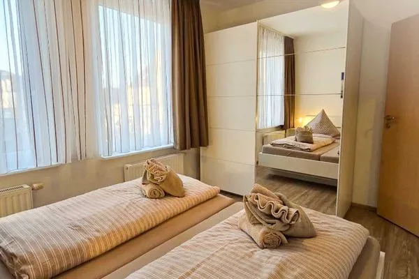Schlafzimmer Ferienhaus Strandstraße 17 Ferienwohnung 3