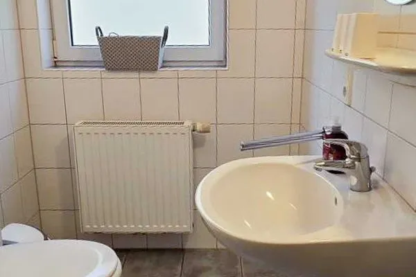 Badezimmer Ferienhaus Strandstraße 17 Ferienwohnung 3