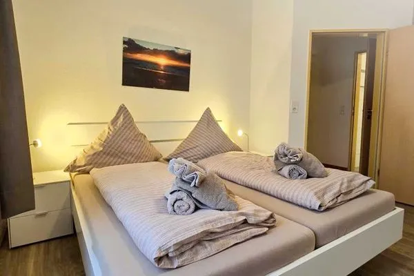 Schlafzimmer Ferienhaus Strandstraße 17 Ferienwohnung 3