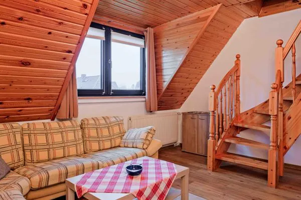 Wohnzimmer  Ferienwohnung Urlaub am Meer