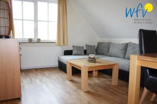 Wohnzimmer Villa Robinson Ferienwohnung Luv