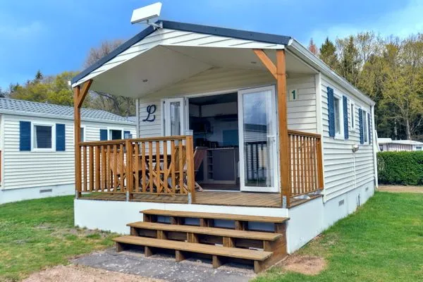 Terrasse  Mobilheim Méditerranée