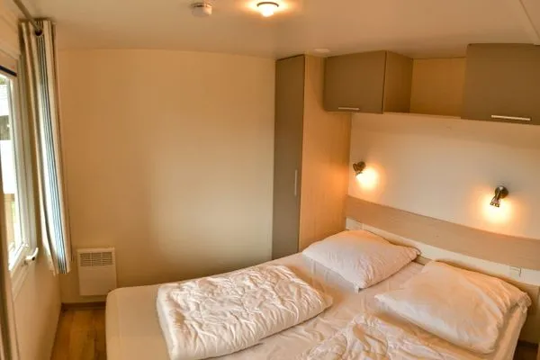 Schlafzimmer  Mobilheim Pacifique