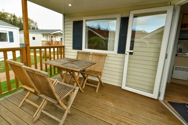 Terrasse  Mobilheim Pacifique