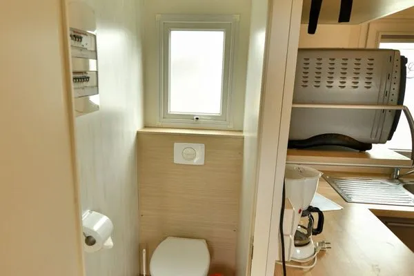 Badezimmer  Mobilheim Pacifique