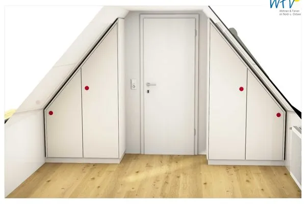 Schlafzimmer Friesenfranz Ferienwohnung Friesensonne