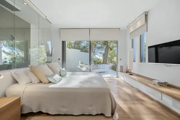 Schlafzimmer  Villa Tarida Ibiza