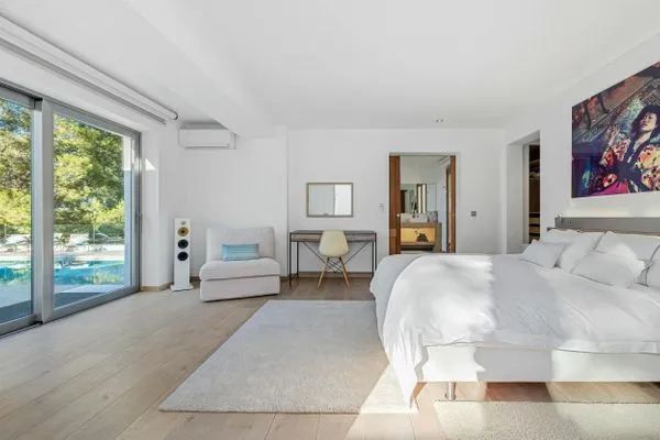 Schlafzimmer  Villa Tarida Ibiza