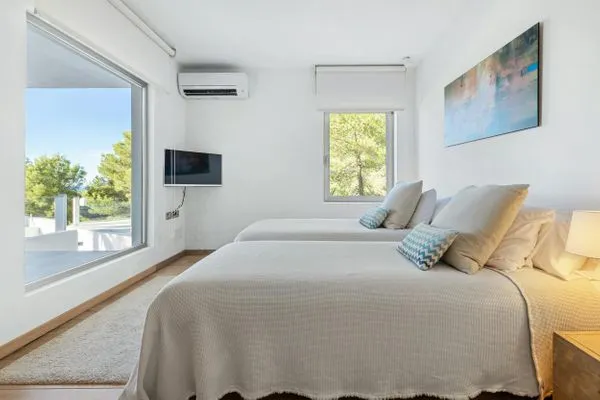 Schlafzimmer  Villa Tarida Ibiza