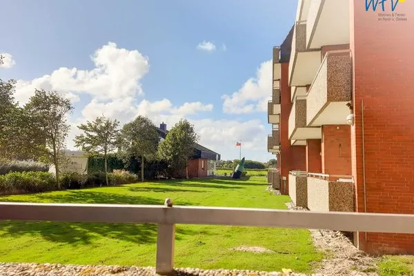Ausblick vom Balkon Holiday Residenz I Ferienwohnung Inselheimat B42