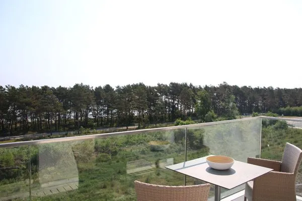 Meerblick  FeWo Meerzeit Dachterrasse & Spa in Block 1