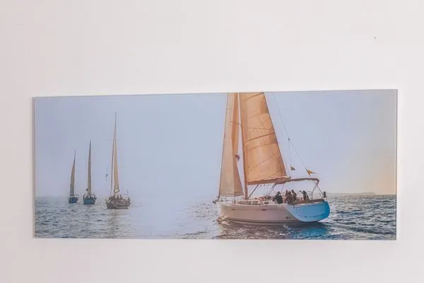 Ferienwohnung Leonie Hafenresidenz Waren (Müritz) – Maritimes Wandbild  Leonie