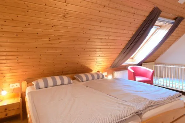 1.Schlafzimmer  Ferienhaus Thies
