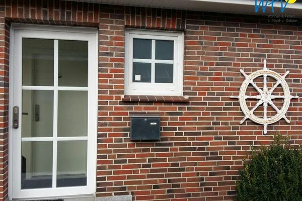 Fassade / Eingang Villa Robinson Ferienwohnung Kajüte