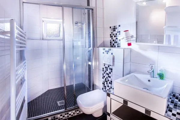 Haus Schultheissenstr. 10 Die große Cuxoase FeWo 1 Döse - Badezimmer