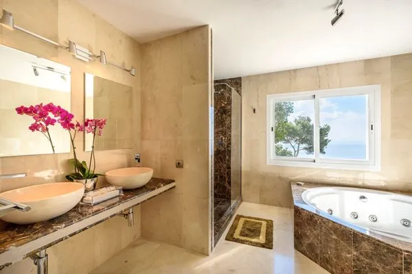 Badezimmer  Villa Romero Ibiza