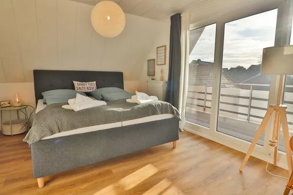 Schlafzimmer  Blüten & Meer - Haus Meer