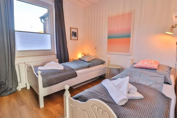 Schlafzimmer  Blüten & Meer - Haus Meer