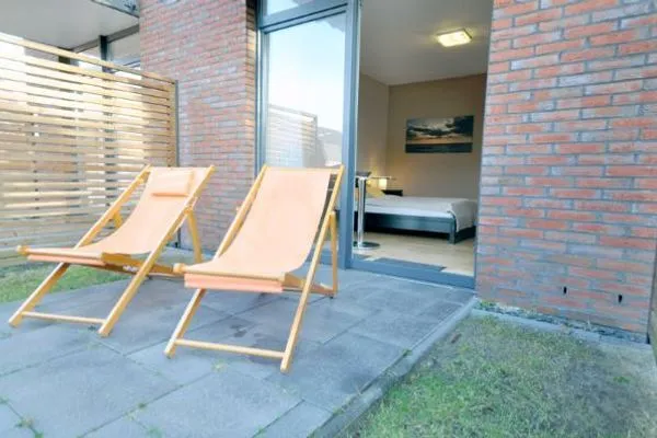 Terrasse Barons Residenz Ferienwohnung 2