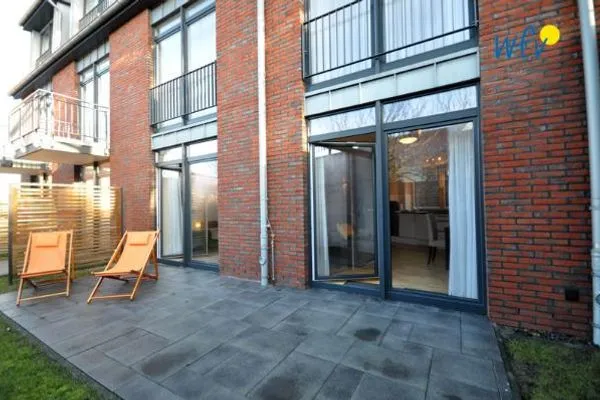 Terrasse Barons Residenz Ferienwohnung 3