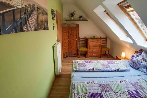 Schlafzimmer  Am Weststrand Ferienwohnung 6