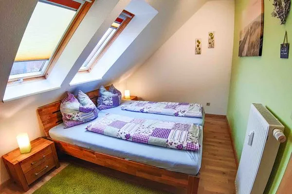 Schlafzimmer  Am Weststrand Ferienwohnung 6