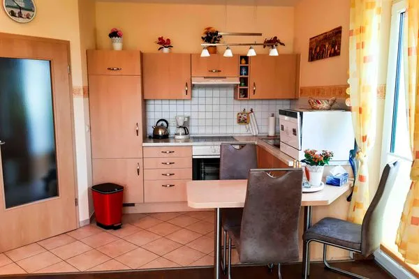 Küche / Küchenzeile  Am Weststrand Ferienwohnung 6